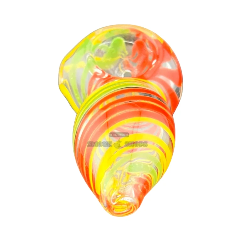 Chubbz glass pipe bowl close-up in El Paso, deep bowl for tobacco use, El Paso Smoke Shops