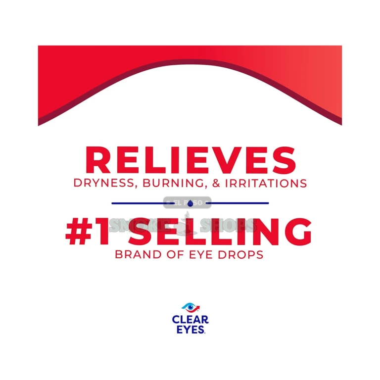 Clear Eyes redness relief eye drops in El Paso, 0.5 fl oz (15 mL) over-the-counter bottle, same-day in-store pickup