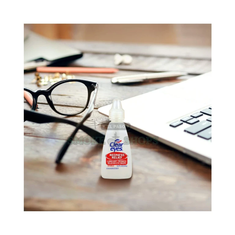 Clear Eyes redness relief eye drops in El Paso, 0.5 fl oz (15 mL) over-the-counter bottle, same-day in-store pickup