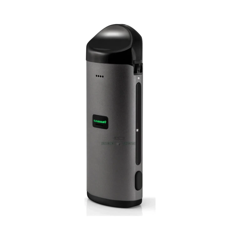 Gray Cloudious9 Atomic9 dry herb vaporizer in El Paso, ceramic chamber, 6 preset temps, in stock today