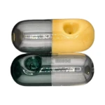 Clover Big Pill Glass Spoon Hand Pipe thumbnail
