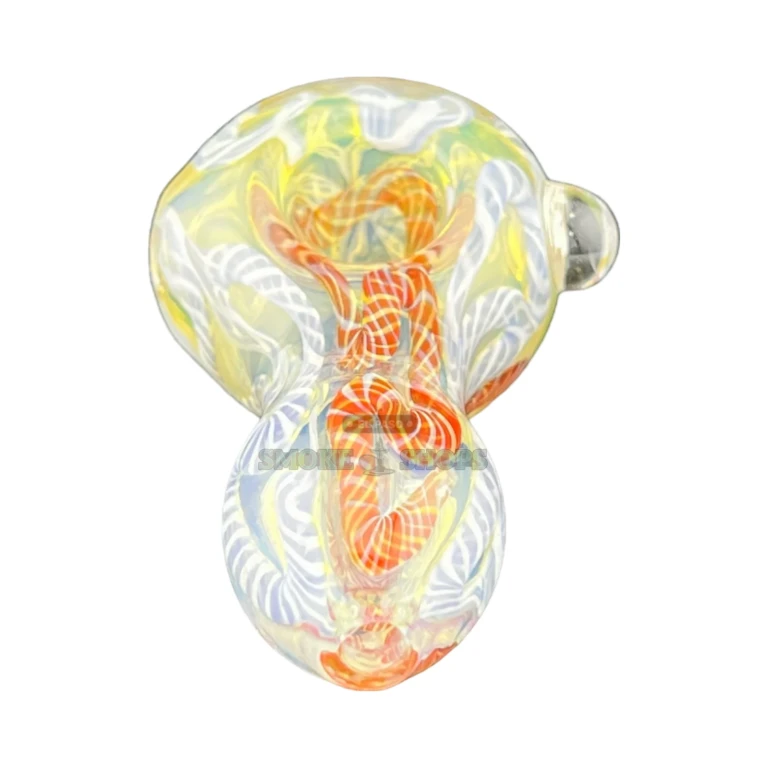 Clover Biome glass pipe bowl close-up in El Paso, 15 mm bowl for tobacco use, El Paso Smoke Shops