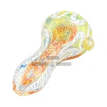 Clover Biome Glass Spoon Hand Pipe thumbnail