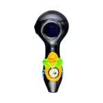 Clover Bug Eye Glass Spoon Hand Pipe thumbnail