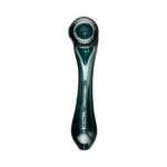 Clover Flat Bottom Sherlock Glass Hand Pipe thumbnail