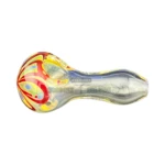 Clover Flower Seed Glass Spoon Hand Pipe thumbnail