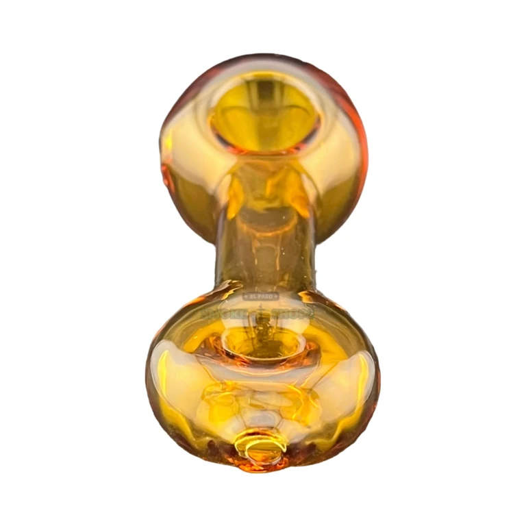 Clover Key Chain glass spoon pipe bowl close-up in El Paso, 18 mm bowl for tobacco use, El Paso Smoke Shops