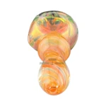 Clover Lucky Seaweed Twist Glass Spoon Hand Pipe thumbnail