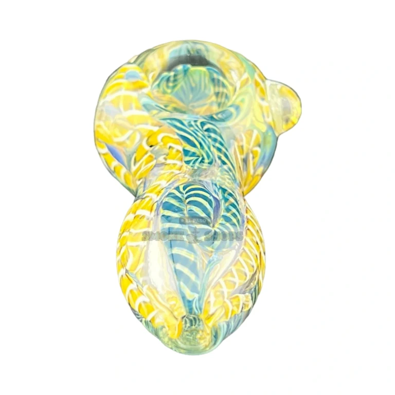 Micro Serpent glass pipe bowl close-up in El Paso, small 15 mm bowl for tobacco use, El Paso Smoke Shops