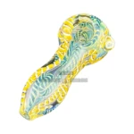 Clover Micro Serpent Glass Spoon Hand Pipe thumbnail