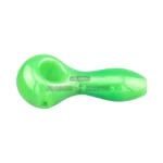 Clover Mini Plain Glass Spoon Hand Pipe thumbnail