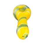 Clover Packer Stripes Glass Spoon Hand Pipe thumbnail