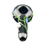 Clover Six Petal Flower Glass Spoon Hand Pipe thumbnail