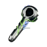 Clover Six Petal Flower Glass Spoon Hand Pipe thumbnail