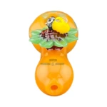 Clover Sun Flower Bee Glass Spoon Hand Pipe thumbnail