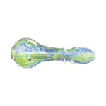 Clover Vortex Glass Spoon Hand Pipe thumbnail