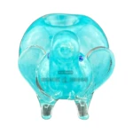 Colored Elephant Glass Spoon Hand Pipe thumbnail