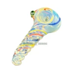 Colorful Twista Glass Spoon Hand Pipe thumbnail