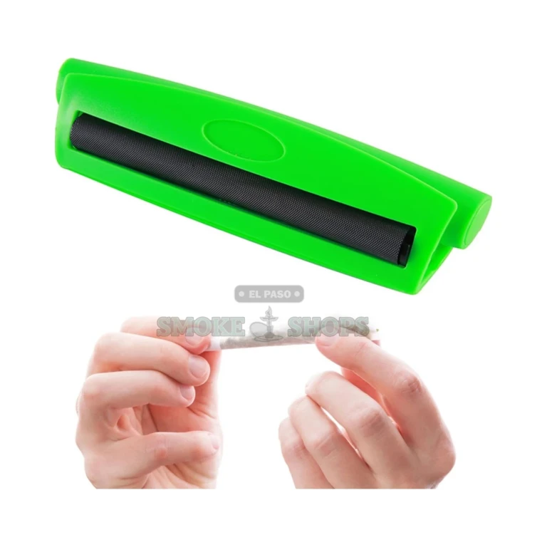Compact color cigarette roller in El Paso, manual pocket-sized hand roller for loose tobacco, same-day in-store pickup