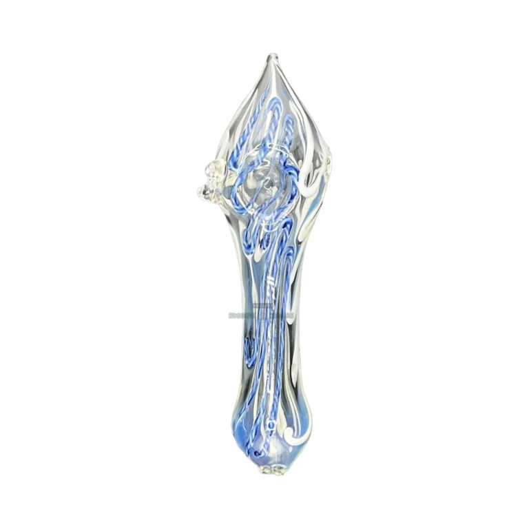 Conehead borosilicate hand pipe mouthpiece in El Paso, about 151 mm long with a right-side carb, glass pipe