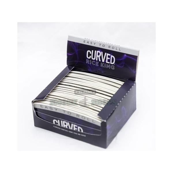 Curved Papers rolling papers in El Paso, 100% organic hemp with patented curved edge, 50 leaves per booklet, same-day pickup