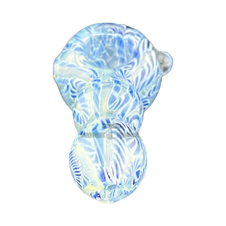 Dobby glass spoon pipe bowl close-up in El Paso, 17 mm bowl for tobacco use, El Paso Smoke Shops
