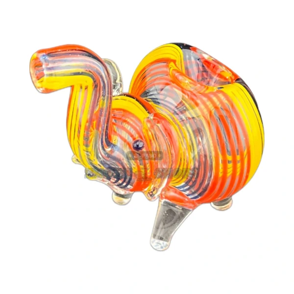 Elephant Glass Spoon Hand Pipe