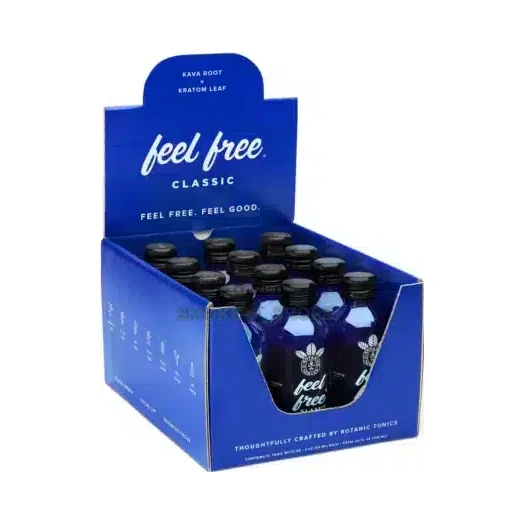 Feel Free Kava and Kratom Tonic 2floz kava and kratom shot in stock at El Paso Smoke Shop