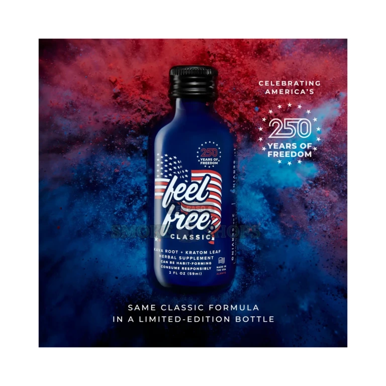 Feel Free Kava and Kratom Tonic 2floz kava and kratom shot in stock at El Paso Smoke Shop