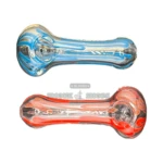 Flamed Out Glass Spoon Hand Pipe thumbnail