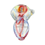 Flower Snake Glass Spoon Hand Pipe thumbnail