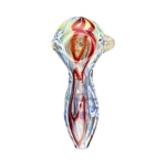 Flower Snake Glass Spoon Hand Pipe thumbnail