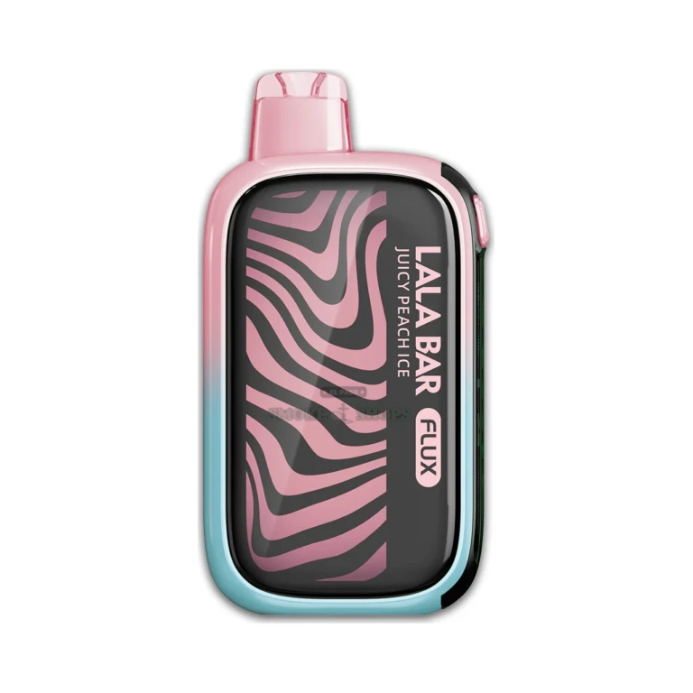 Flux 40K Disposable vape Lala Bar Juicy Peach Ice at El Paso Smoke Shop, in stock for same-day pickup