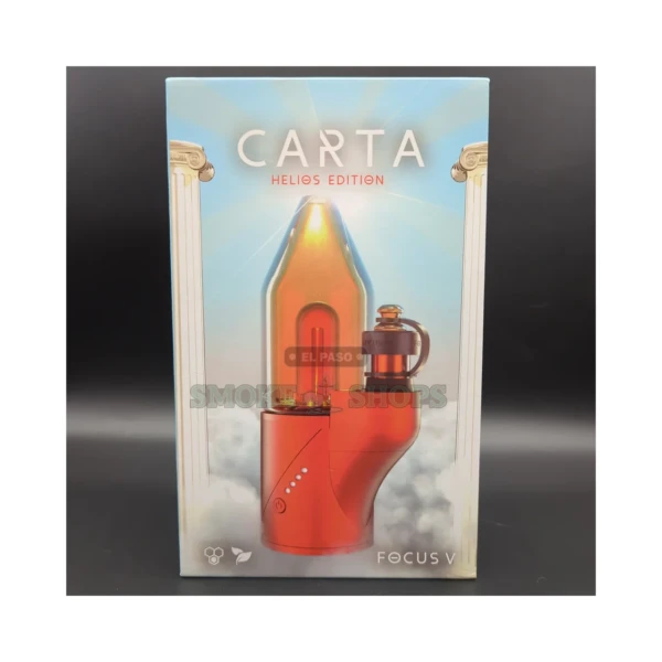 Focus V Helios CARTA Edition smart e-rig in El Paso, limited sunset orange, quartz and titanium buckets, same-day pickup