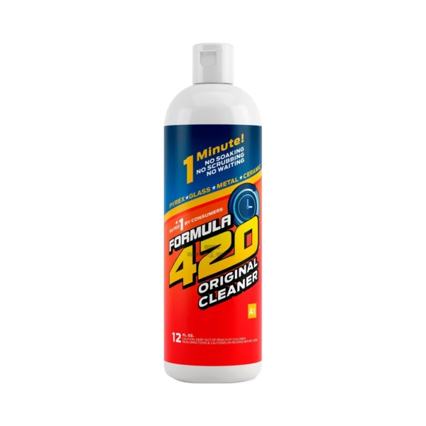 Formula 420 Cleaner 12oz bottle in El Paso, one-minute glass, metal and ceramic pipe cleaning solution, same-day pickup
