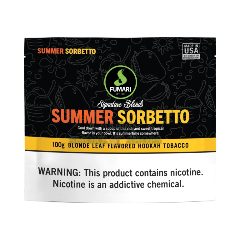 Fumari Summer Sorbetto at El Paso Smoke Shop, in stock near me for same-day pickup