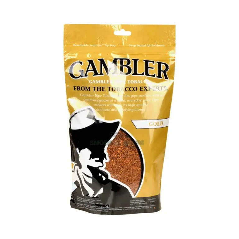 Gambler Tobacco Bags Gold 16oz at El Paso Smoke Shop, in stock for same-day pickup
