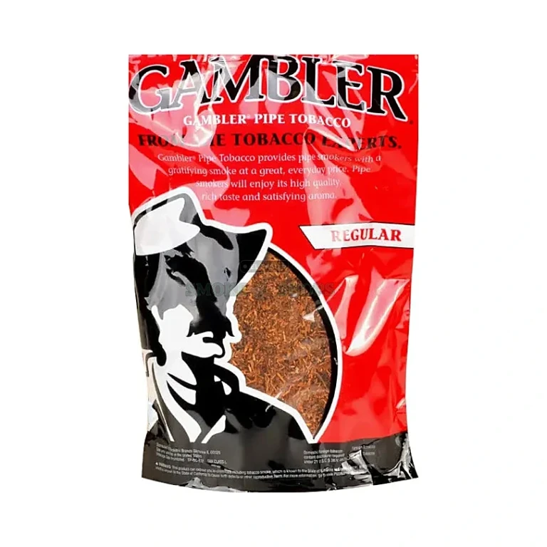 Gambler Tobacco Bags Red 6oz at El Paso Smoke Shop, in stock for same-day pickup