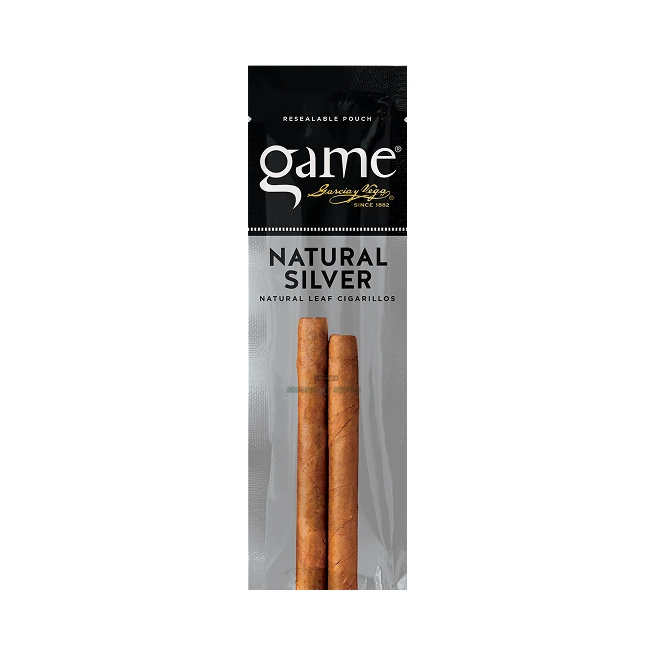 New GAME Cigarillos Natural Silver at El Paso Smoke Shop, in stock near me for same-day pickup