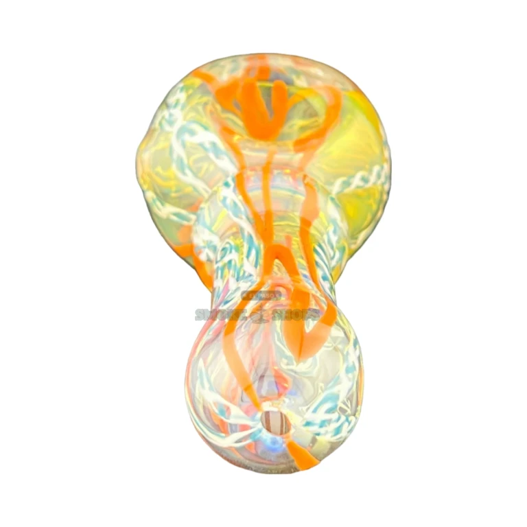 Ghost glass pipe bowl close-up in El Paso, wide 19 mm bowl for tobacco use, El Paso Smoke Shops