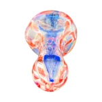 Glitched Glass Spoon Hand Pipe thumbnail