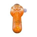 Glycerin Glitter Glass Spoon Hand Pipe thumbnail