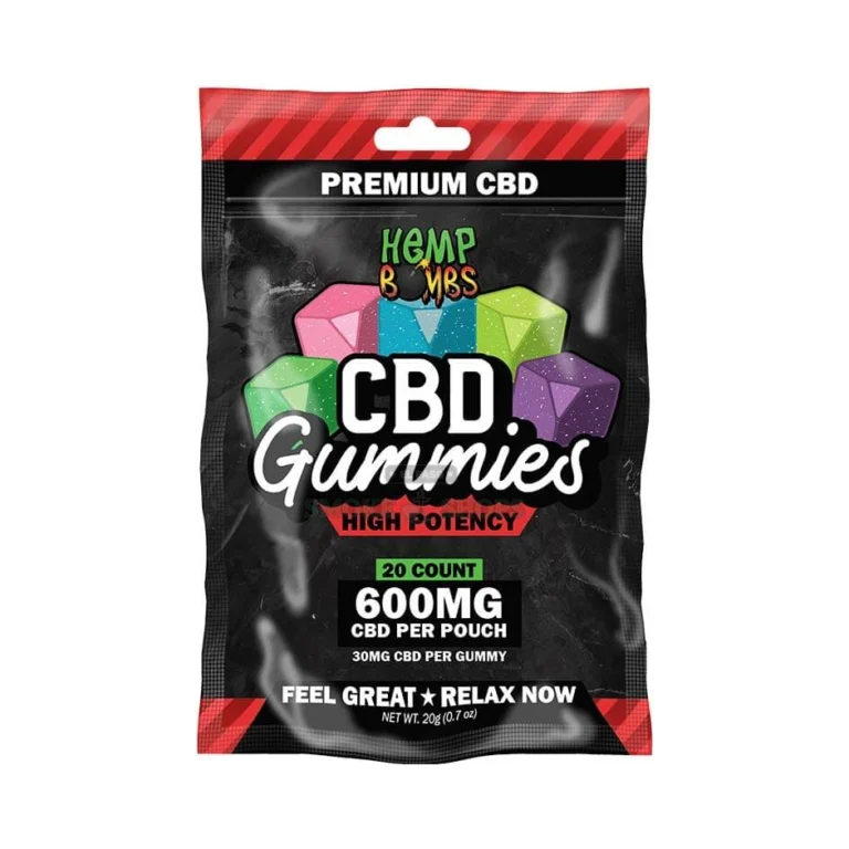 Hemp Gummies 20ct Hemp Bombs High Potency 600mg at El Paso Smoke Shop, in stock near me for same-day pickup