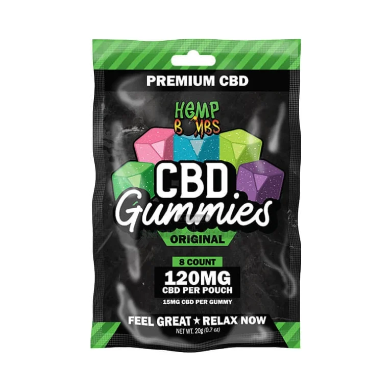 CBD Gummies 8ct Hemp Bombs Original 120mg at El Paso Smoke Shop, in stock near me for same-day pickup