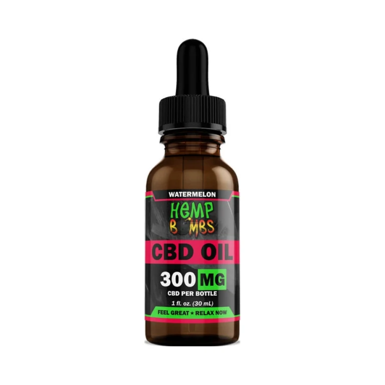 CBD Oil Tincture Hemp Bombs 300mg Watermelon at El Paso Smoke Shop, in stock near me for same-day pickup