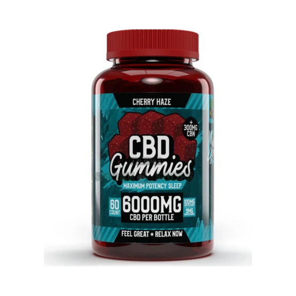 Hemp Bombs Maximum Potency Sleep Gummies 60ct bottle in El Paso, 100mg CBD per gummy, same-day pickup