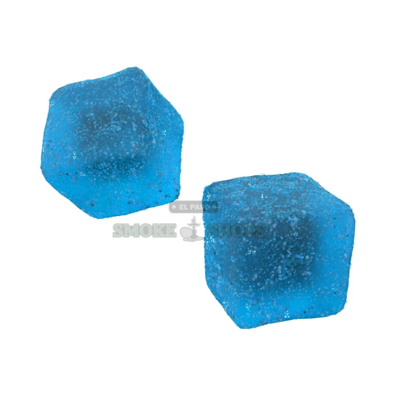 Heady Blend Edible 1000mg 2Pk Hidden Hills Sour Blue Raz close-up at El Paso Smoke Shop, in stock near me for same-day pickup