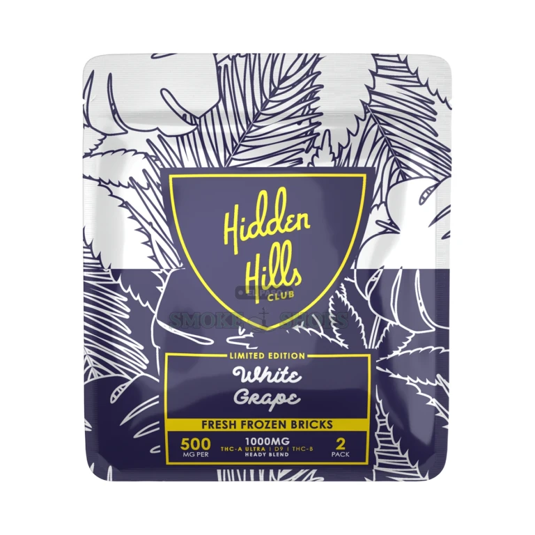Heady Blend Edible 1000mg 2Pk Hidden Hills White Grape close-up at El Paso Smoke Shop, in stock near me for same-day pickup