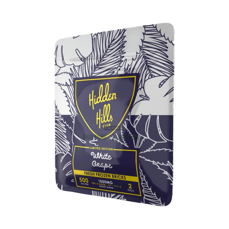 Heady Blend Edible 1000mg 2Pk Hidden Hills White Grape close-up at El Paso Smoke Shop, in stock near me for same-day pickup