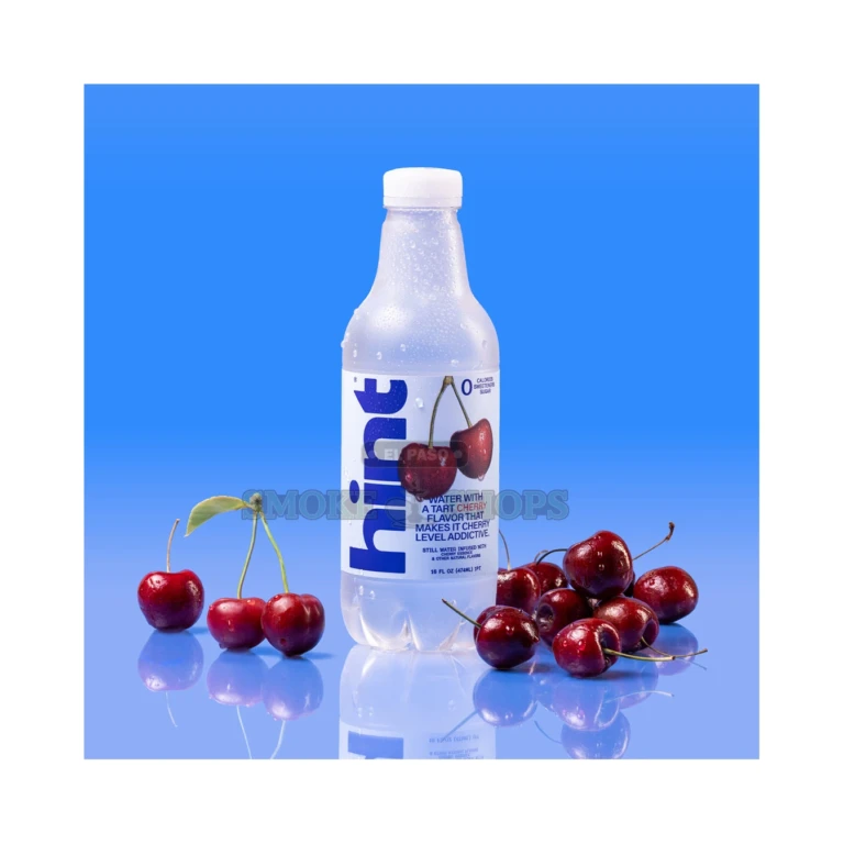 Water Infused Fruit Essence Hint Cherry close-up at El Paso Smoke Shop, in stock near me for same-day pickup